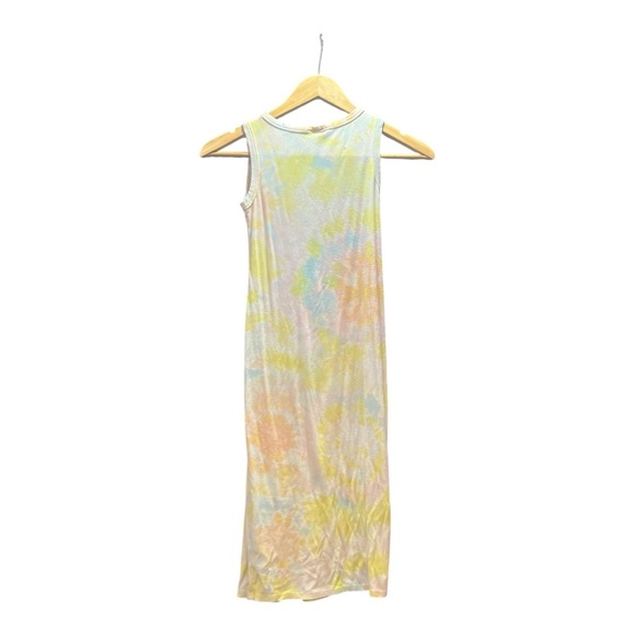 Art Class Pastel Tie-Dye Kids Casual Maxi Dress- small - size 6 - Picture 2 of 3